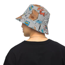 Load image into Gallery viewer, Sorting Bucket Hat (Recycling & Landfill) Reversible bucket hat