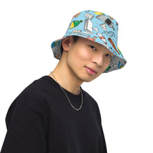 Load image into Gallery viewer, Sorting Bucket Hat (Recycling & Landfill) Reversible bucket hat