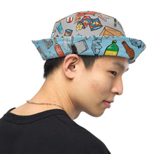 Load image into Gallery viewer, Sorting Bucket Hat (Recycling & Landfill) Reversible bucket hat