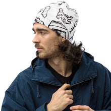 Load image into Gallery viewer, Live Love Landfill Line Art Beanie
