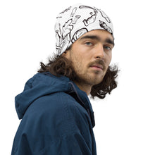 Load image into Gallery viewer, Live Love Landfill Line Art Beanie
