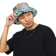 Load image into Gallery viewer, Landfill or Recycling Reversible Bucket Hat
