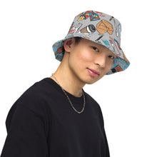 Load image into Gallery viewer, Landfill or Recycling Reversible Bucket Hat

