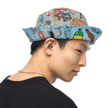 Load image into Gallery viewer, Landfill or Recycling Reversible Bucket Hat
