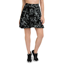 Load image into Gallery viewer, Live Love Landfill Inverse Skater Skirt
