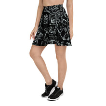 Load image into Gallery viewer, Live Love Landfill Inverse Skater Skirt
