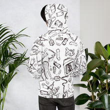 Load image into Gallery viewer, Live Love Landfill Line Drawing Hoodie
