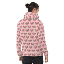 Load image into Gallery viewer, Crusher Pattern Pink Hoodie
