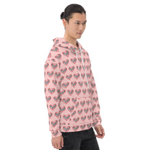 Load image into Gallery viewer, Crusher Pattern Pink Hoodie
