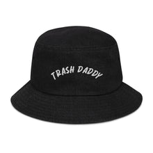 Load image into Gallery viewer, Trash Daddy Denim bucket hat
