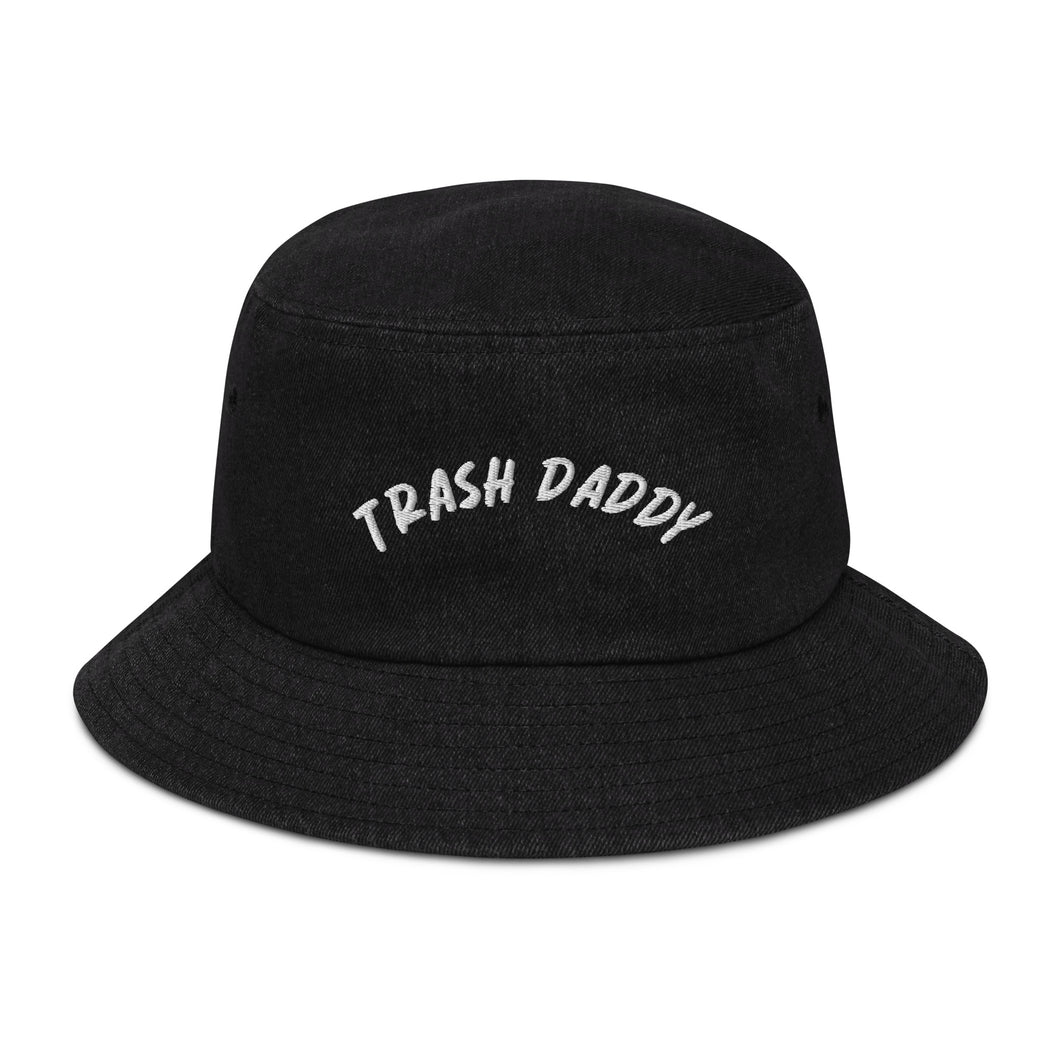 Trash Daddy Denim bucket hat