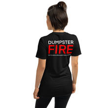 Load image into Gallery viewer, Dumpster Fire Unisex Work T-Shirt
